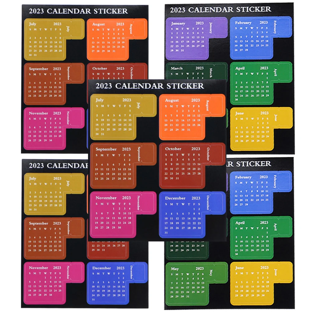 

Наклейка s календарь наклейка планировщик блокнот таблетки еженедельные взрослые ежемесячные Наклейки Маркеры для этикеток страниц цветн...