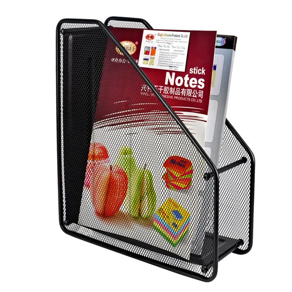 

Bookshelf Desktop File Rack Information Rack Simple Table Folder Bar Frame Rack Storage Box Iron Art Thickened