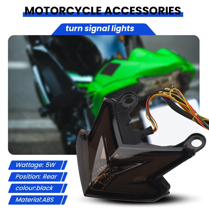 Задний фонарь мотоцикла светодиодный сигнал поворота задний тормоз стоп-сигнал