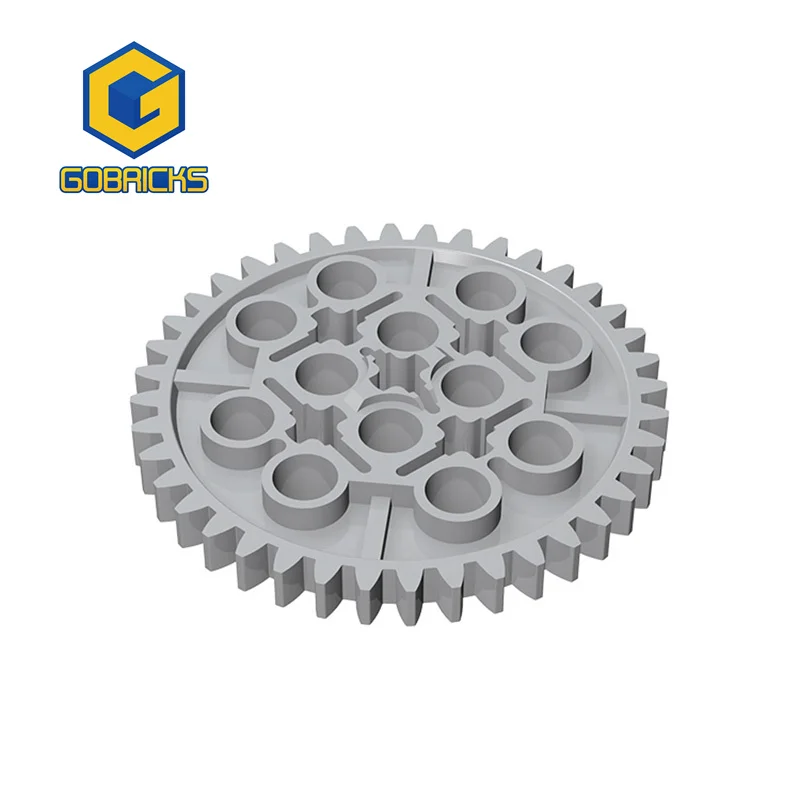 Gobrick, 10 шт., строительные блоки, технический элемент, 40 зубьев, детали механической передачи, совместимые с moc сборы, детали для образовательных игрушек, 3649