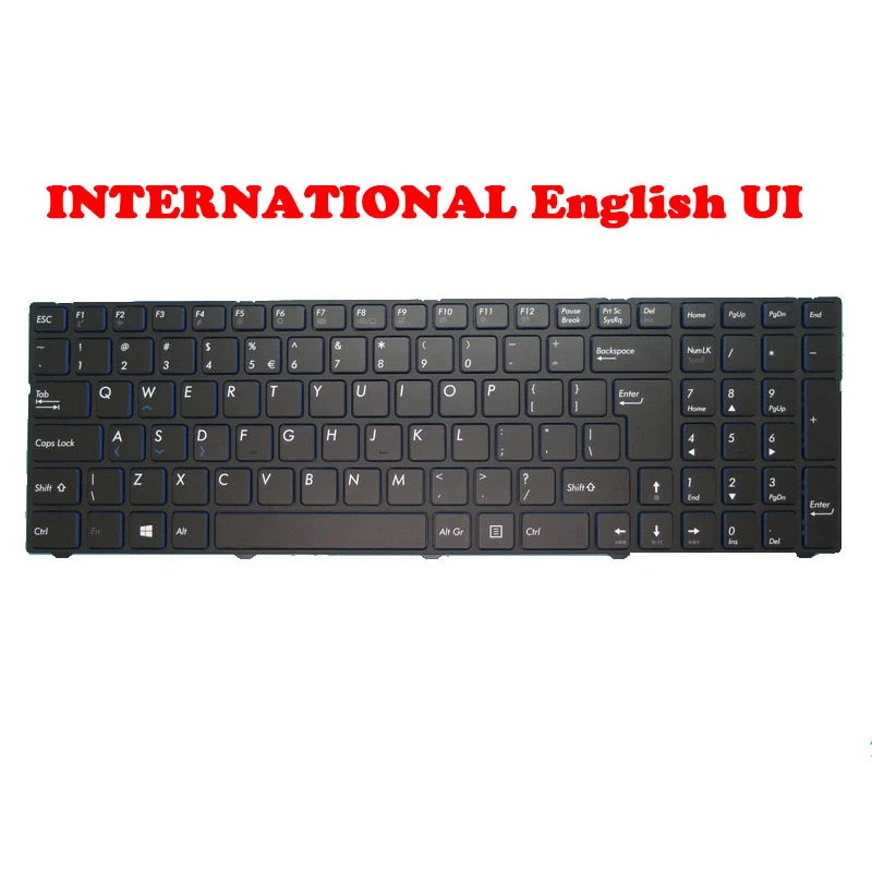 Клавиатура для ноутбука MEDION AKOYA E7415 MD60392 MD99151 MD60013 MD60181 MD60123 MD99154 MD99153 MD60087 английский