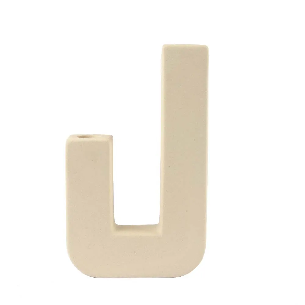 Home Decoration Chinese Modern Special Shaped Ornaments Vintage Artistic Desktop Candlestick Handmade