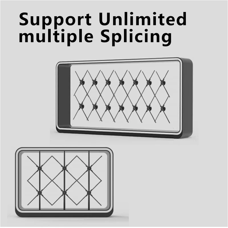 ACEVSN 3D Голограмма вентилятор 100 см 1600 элементов фотография 1024 поддержка Wi-Fi