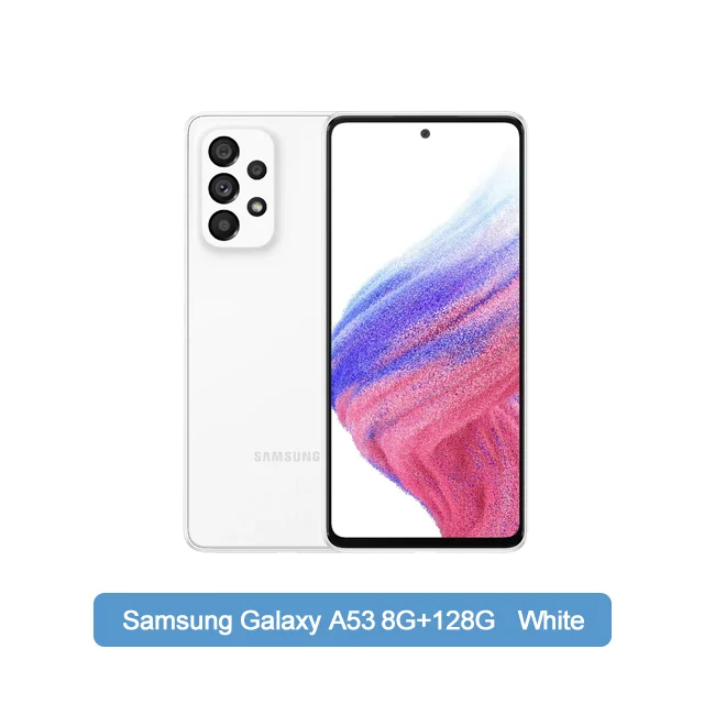  Оригинальный смартфон Samsung Galaxy A53 5G, Android Exynos 1280, Восьмиядерный, 120 Гц, Super AMOLED, 5000 мАч, 25 Вт, быстрая зарядка 