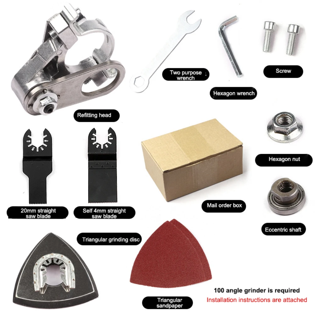 

Электрическая угловая мельница, модифицированные аксессуары, многофункциональная ручная шлифовальная машина, Модифицированная режущая г...