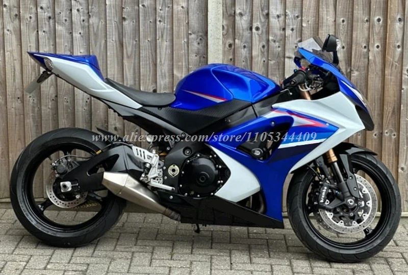 Фото Новый комплект обтекателей из ABS-пластика (4 шт.) для Suzuki GSX-R1000 K7, 2007-2008 гг., детали для модификации автомобиля с крышкой бака, возможность индивидуальной настройки №3