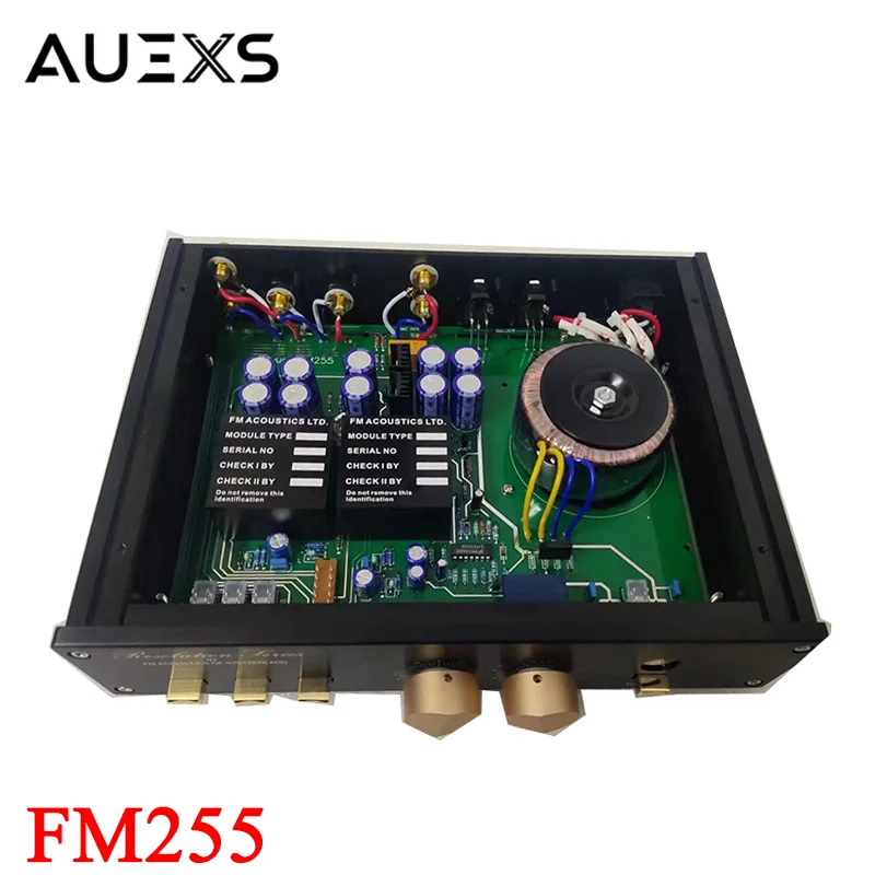AUEXS справка FM255 предусилитель низкого искажения звука натуральный чистый