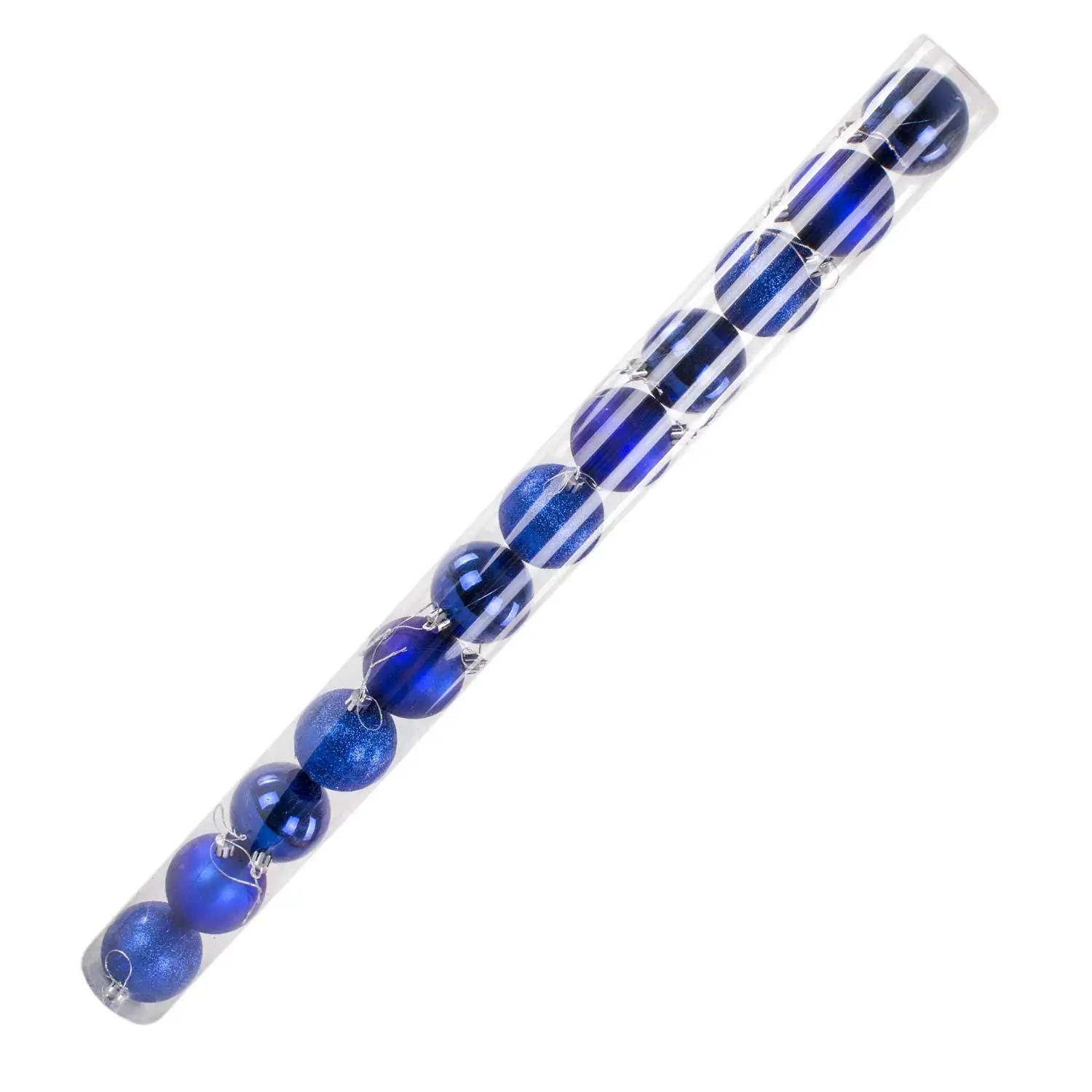

Euro Flora christmas ball dark blue 6 Cm 12 pack