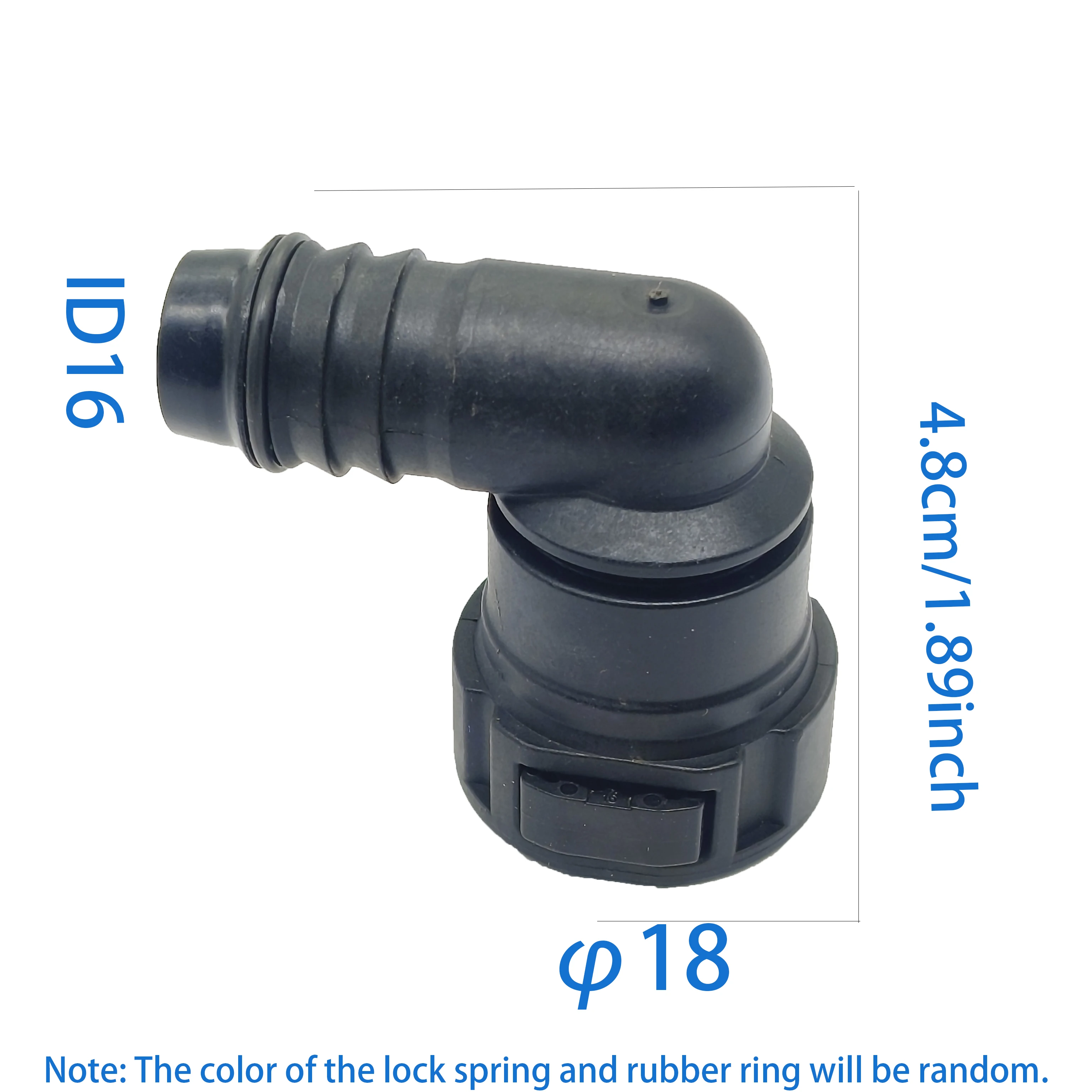 2 шт. x 18 ID16 автомобильный топливный шланг быстроразъемный соединитель карбюратор