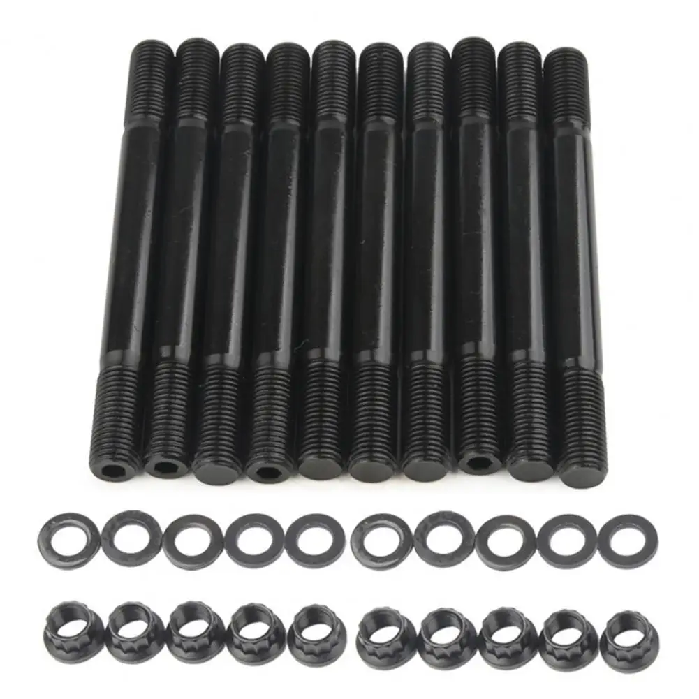 

Черный Профессиональный двухсторонний резьбовой винт 35CRMO, болт цилиндрической головки, антигнили