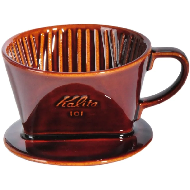 Керамические кофейные кружки KALITA ручной работы кружка с фильтром тремя