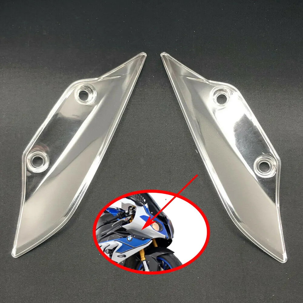 

Front Fairing Panel Cover Wing Aerodynamic Transparent Side Winglets Motorcycle Cowl Accessories For BMW S1000RR 2015-2018
