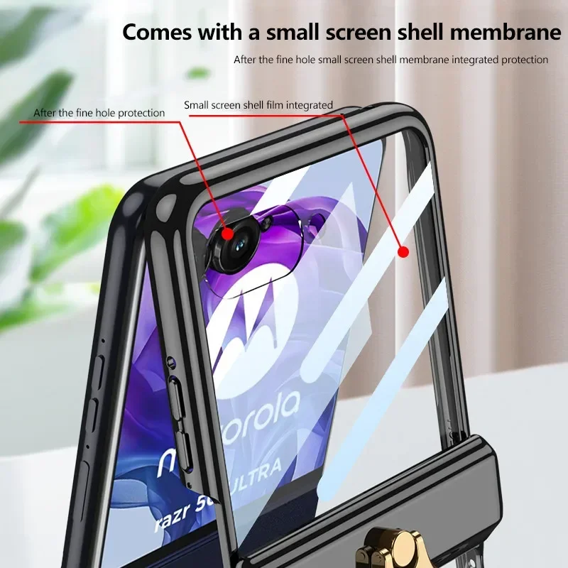 Гальваническое покрытие прозрачный магнитный складной шарнир кольцо кронштейн