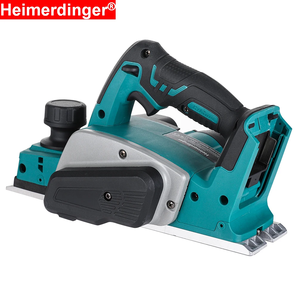 

18V Rechargeable Battery Powered Handheld Woodworking Tool Cordless Electric Planer,Body Only,Compatible 1830 1840 1850 1860