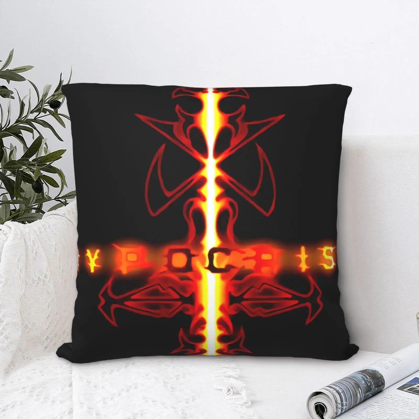 Чехол-наволочка для подушки Hypocrisy Herren, декоративные подушки, черный чехол для подушки, персонализированный Чехол для подушек