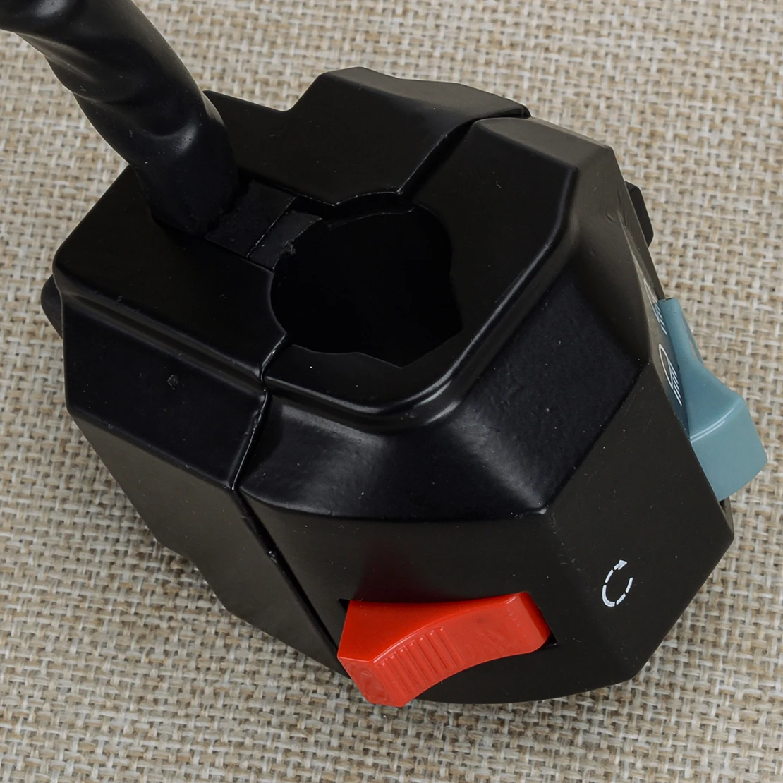 30114 мотоциклетный черный левый руль функциональный переключатель в сборе