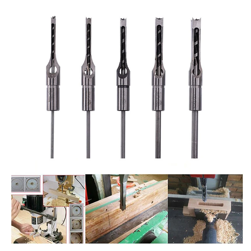 

Спиральное долото из быстрорежущей стали, сверла для квадратных отверстий, инструмент для глубокого отверстия, врезное канавное сверло, рифленое сверло для деревообработки, резьба по дереву, врезной шнек