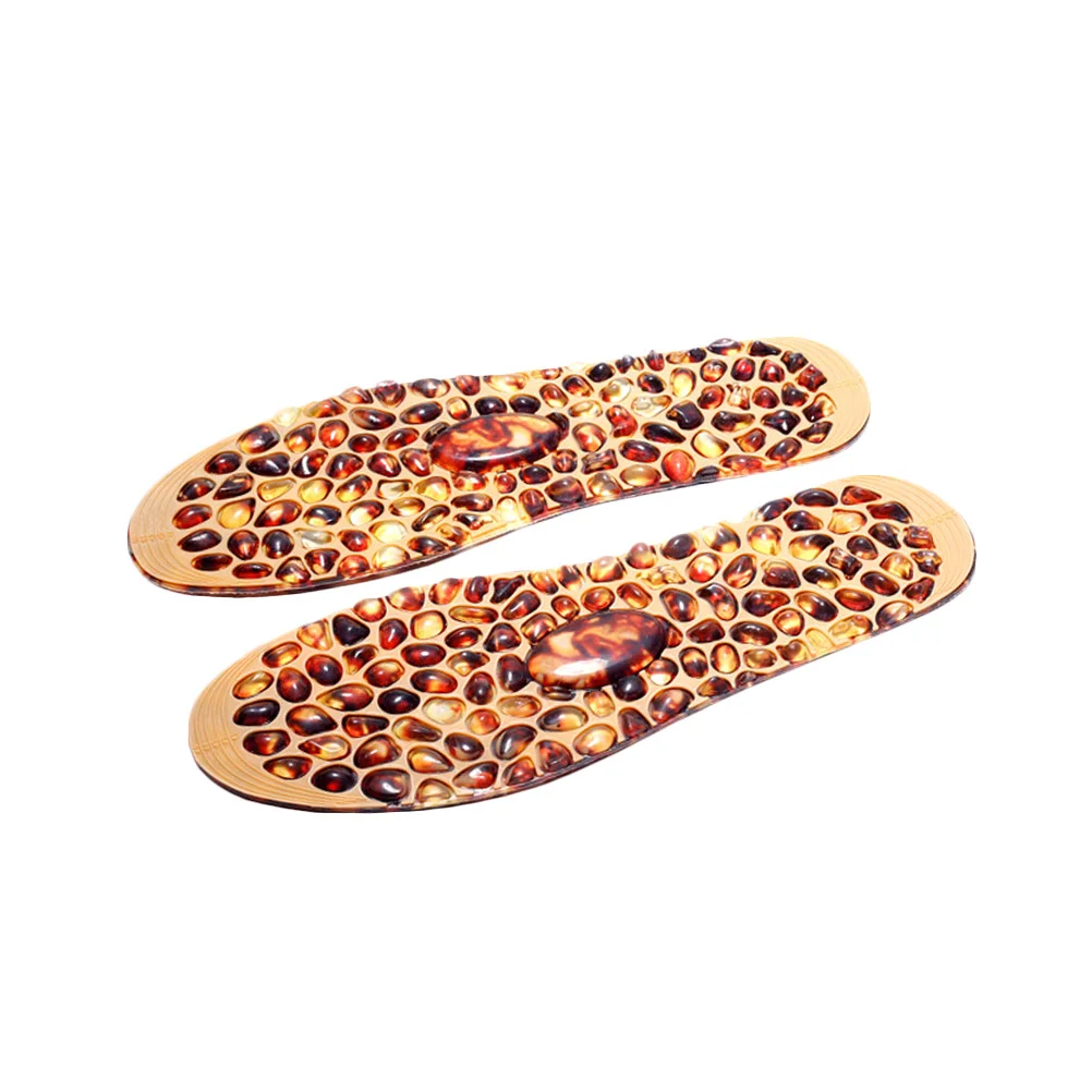 Подушечки для ног женщин вставки обуви масштабируемые стельки булыжник