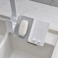 1pc new creative soap box drain soap holder box bathroom shower soap holder sponge storage plate tray bathroom supplies gadge