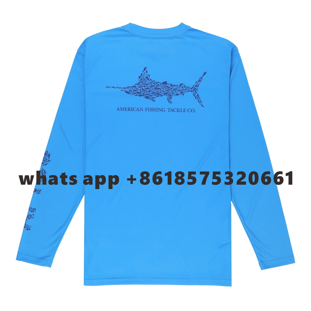 

Мужская эффективная Солнцезащитная быстросохнущая рыболовная рубашка Sun Upf50, уличная спортивная тонкая одежда с длинным рукавом, футболка ...