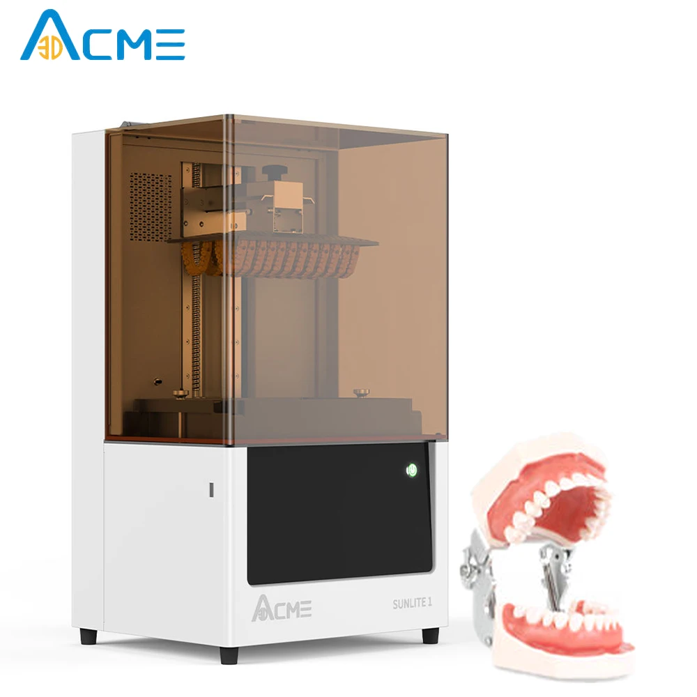 Большой промышленный полимерный стоматологический воск ACME SUNLITE1 8k 3d Dlp ЖК-принтер