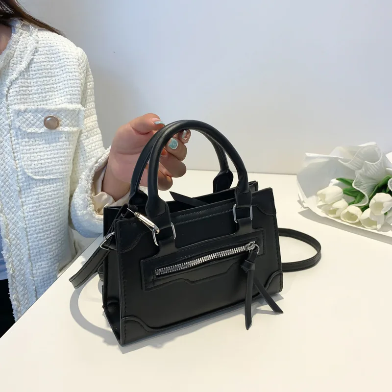 New Trend Crossbody Bag for Women New Fashion Casual Western Style Shoulder Handbag Simple Texture Messenger Small Square Bag