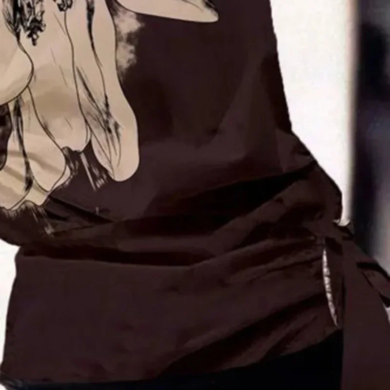 Beautyblue женский топ с цветочным принтом асимметричные футболки элегантные