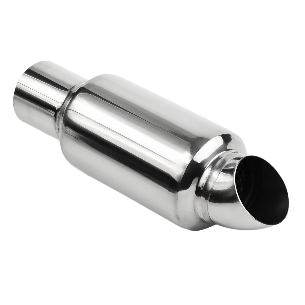 

51mm Stainless Steel Car Exhaust Downpipe Branch Sound Tuning Muffler Pipe Car Exhaust Systems Accessories Exhaust Pipe