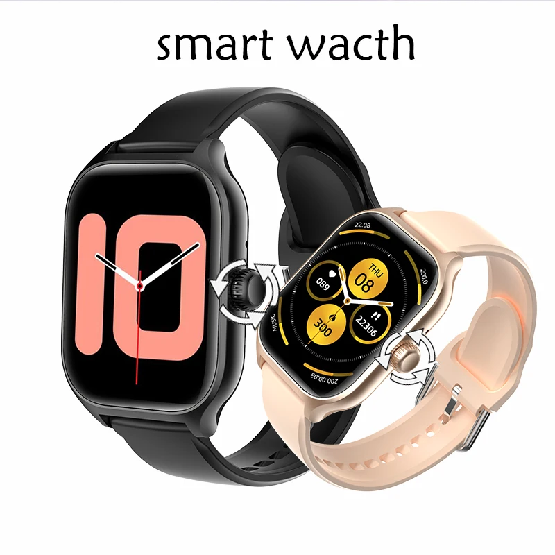 

Смарт-часы мужские с поддержкой Bluetooth 2023 и кнопками