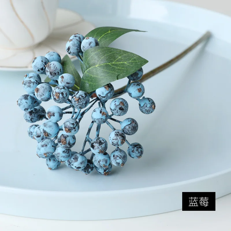 

Искусственные ягоды и фасоль, 29 см