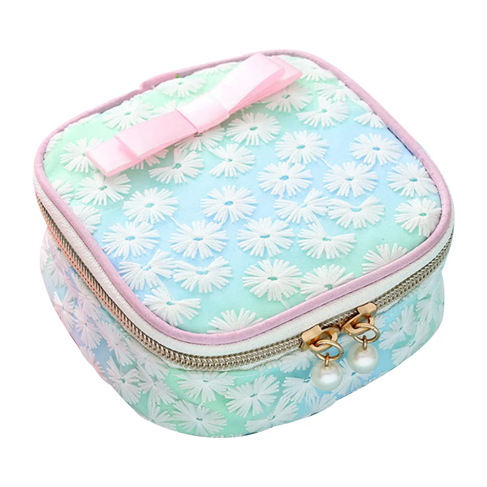 

Storage Pouch Sanitary Mini Travel Towel Organizer Women Squaretampon Diaper Periodmakenapkins Makeup Toiletry Purse Cartoon