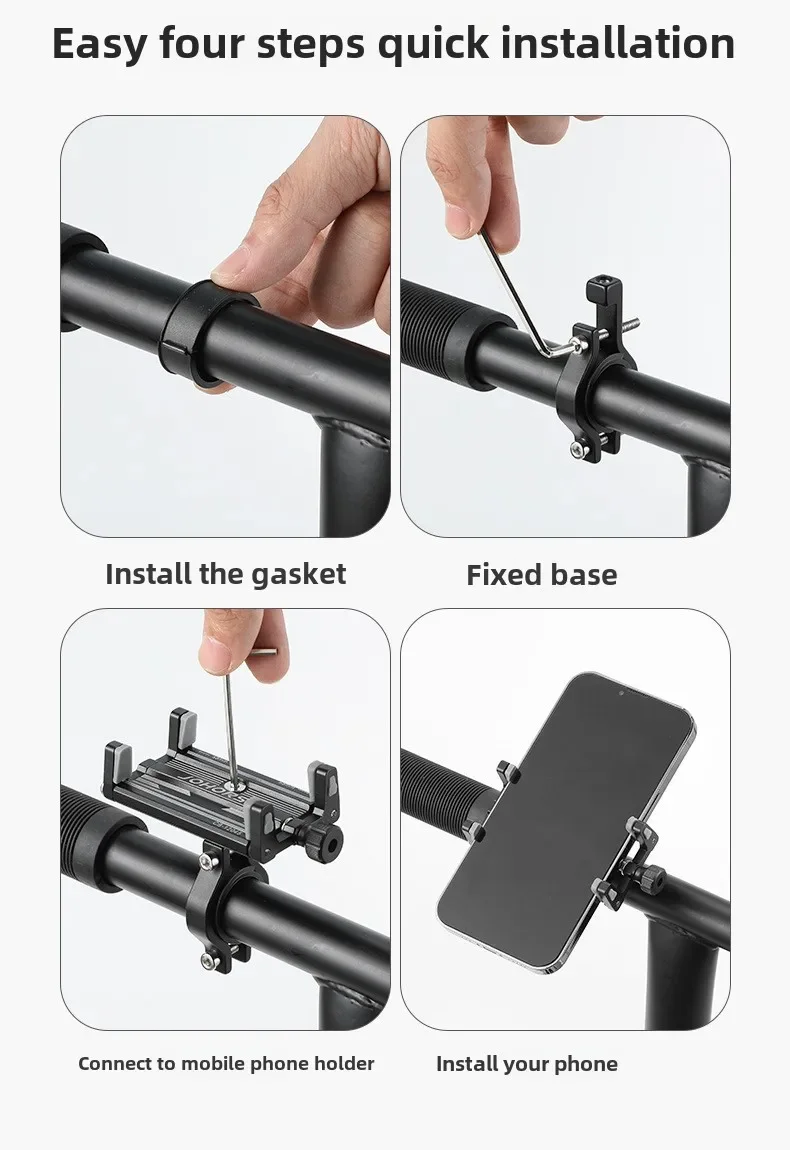 Держатель для мобильного телефона на велосипеде новая модель алюминиевый сплав