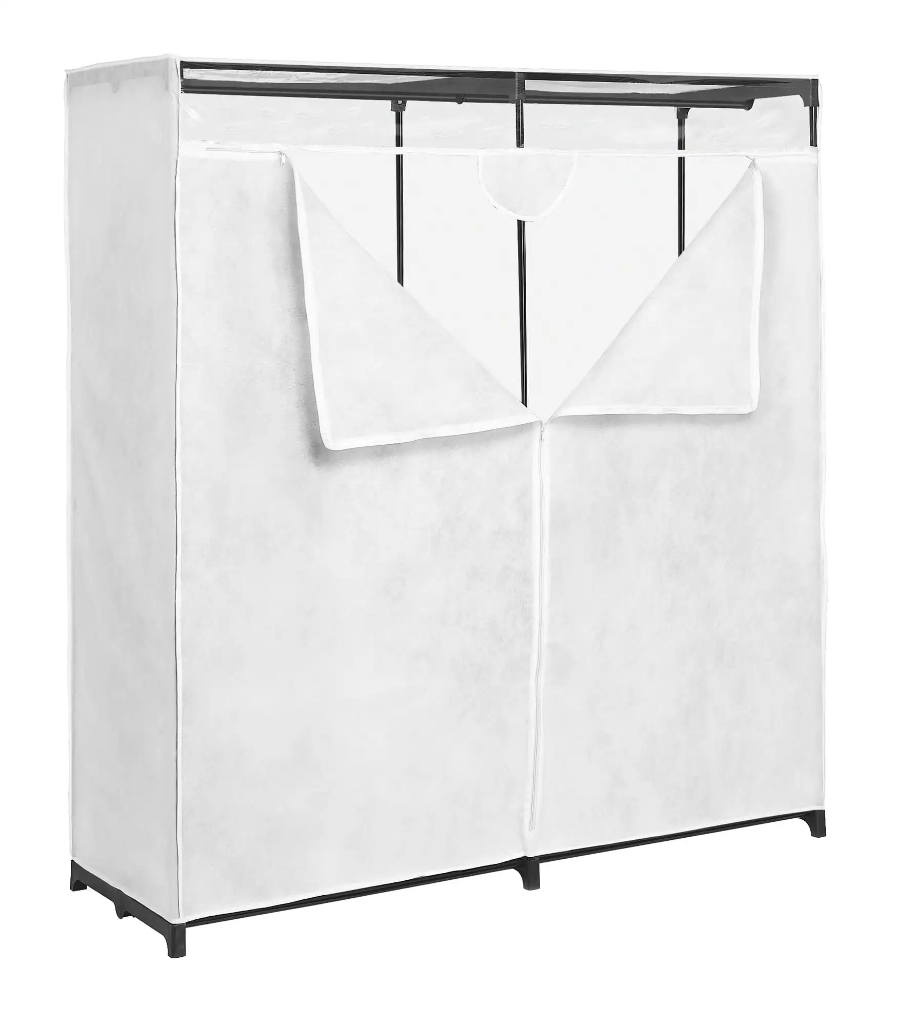 

60-inch Extra-Wide Portable Closets, White