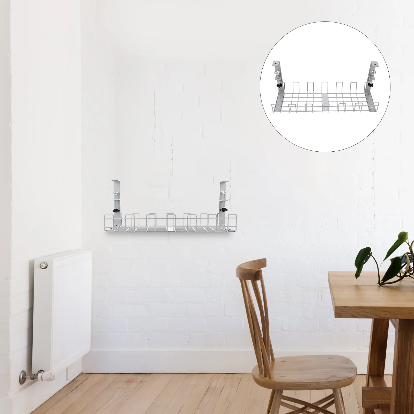 

Держатель кабеля аксессуар удобное управление кабелем профессиональная корзина под стол для офиса стола дома