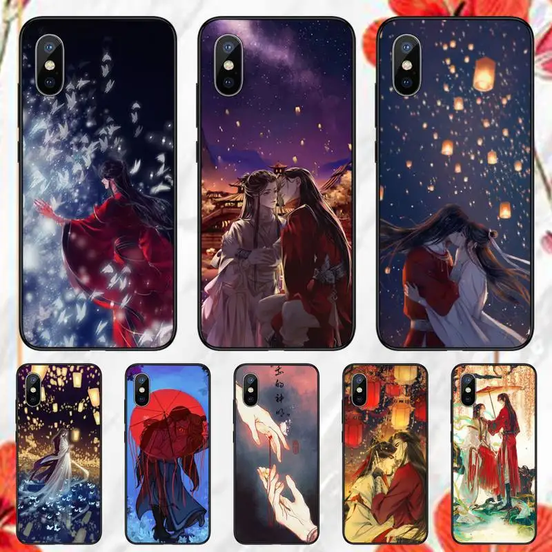 

Tian Guan Ci Fu Phone Case for iPhone 11 12 13 pro XS MAX 8 7 6 6S Plus X 5S SE 2020 XR mini
