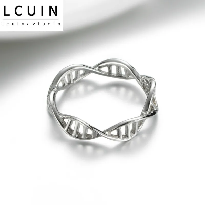 Double Helix Rose Gold Ring Infinity Eternity Charms Best Friend Gift Endless Love Symbol Fashion Rings For Women Anel | Украшения и