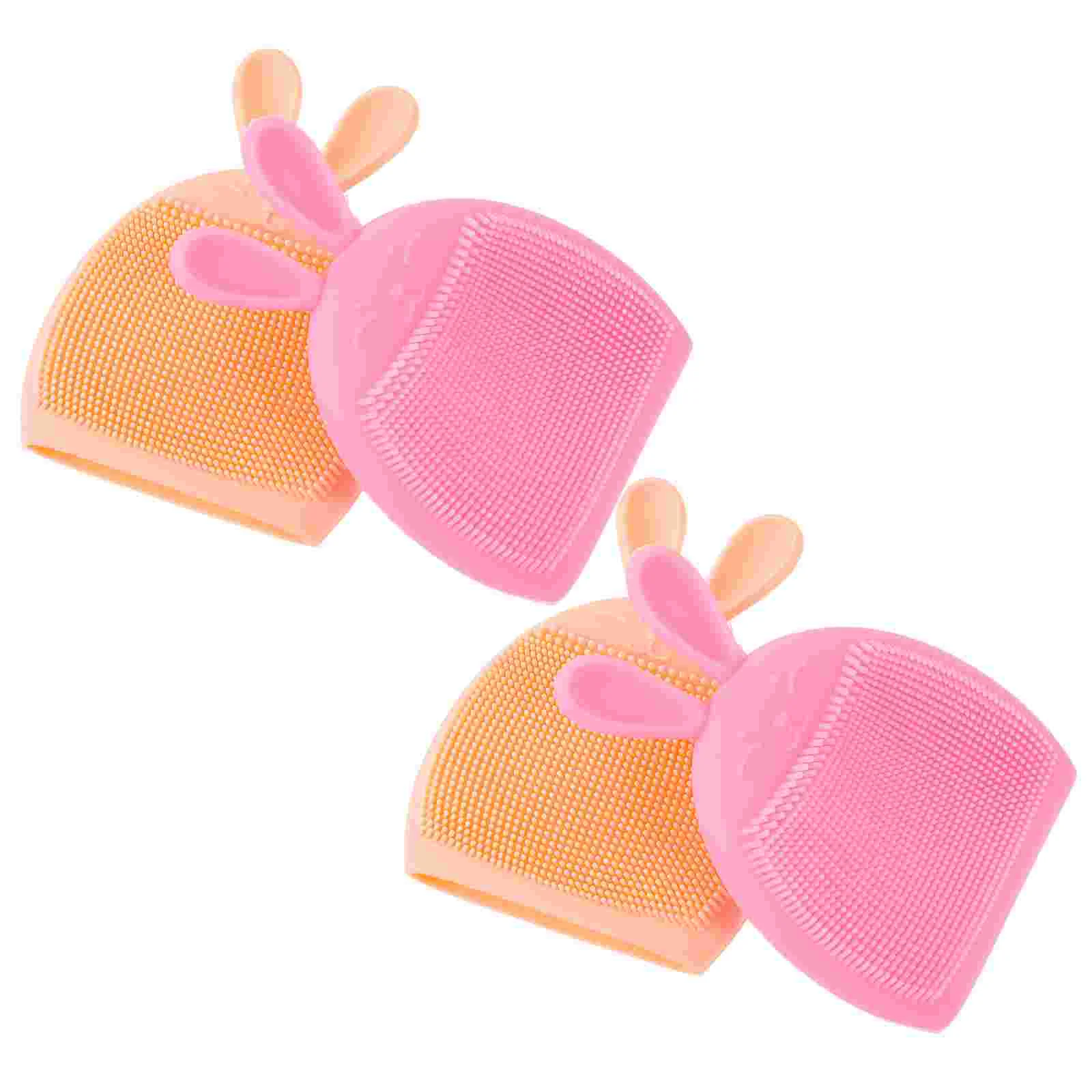 4 шт. силиконовая очищающая щетка гипоаллергенный скруббер для лица очищающее