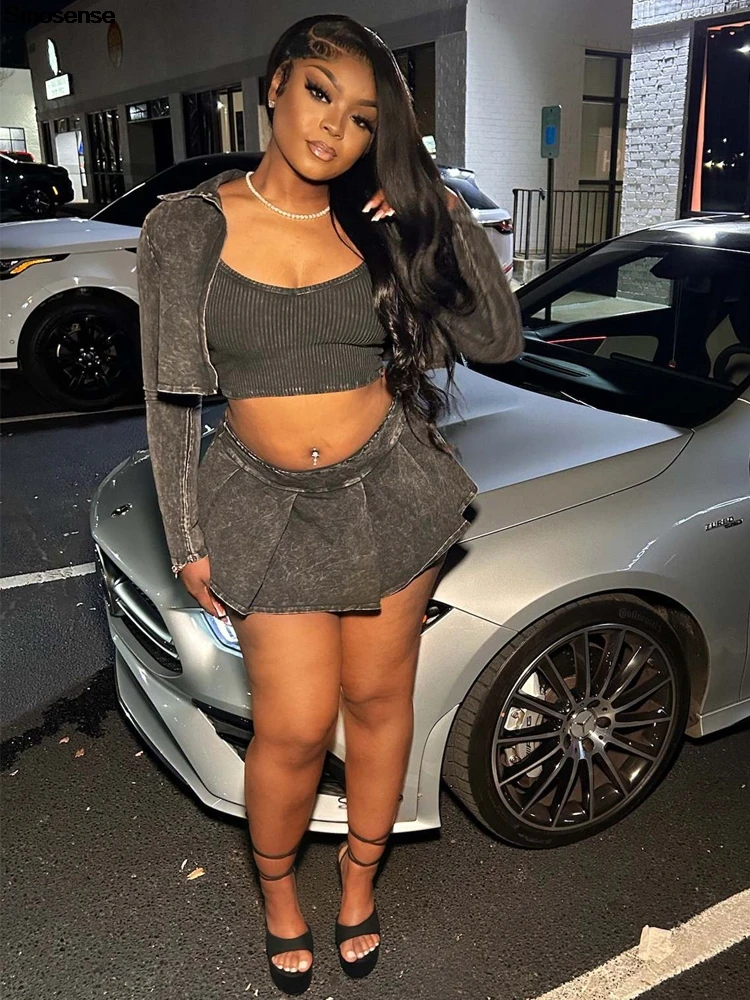 Женская осенняя одежда из трех предметов спортивный костюм рубашки с длинными