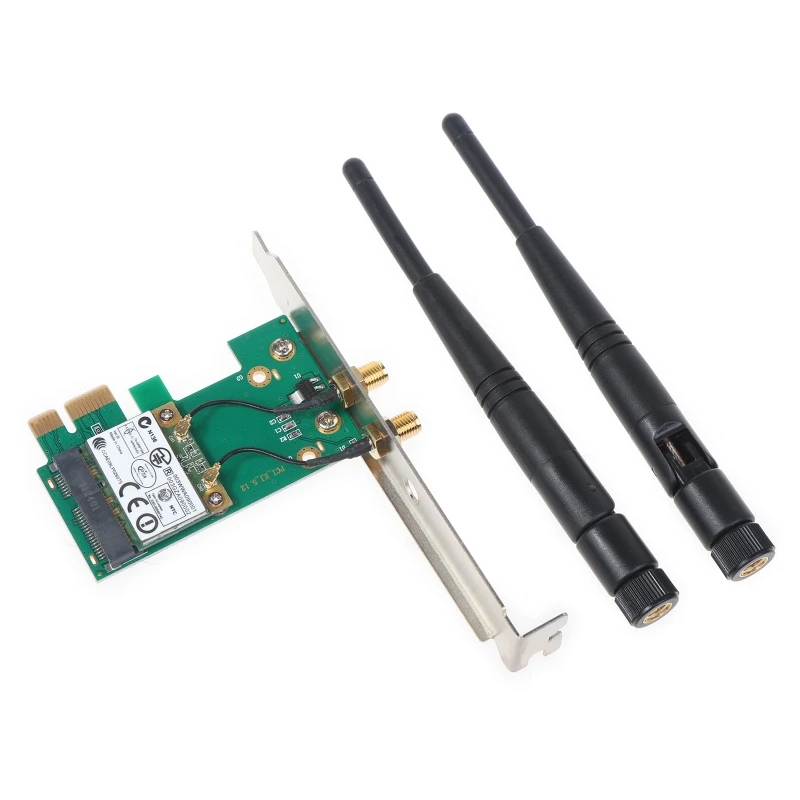

300Mbps USB WiFi Adapter, Wireless LAN Network Card Adapter PCI-E WiFi for Desktop Laptop PC for Windows 10 8 7