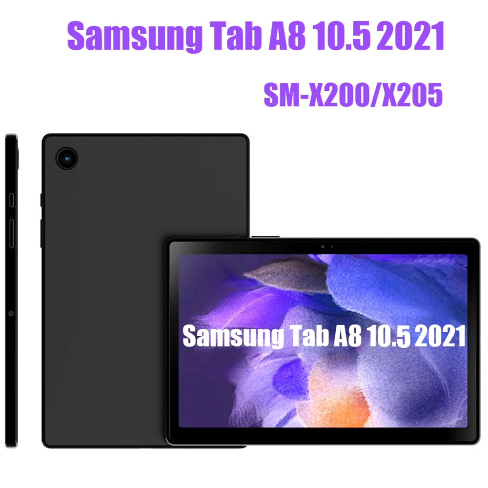 

Silicone Soft Cover for Samsung Galaxy Tab A8 2021 10.5 inch 2021 Tablet Cases for Galaxy Tab A 8 A8 2021 SM-X200 SM-X205 10.5''