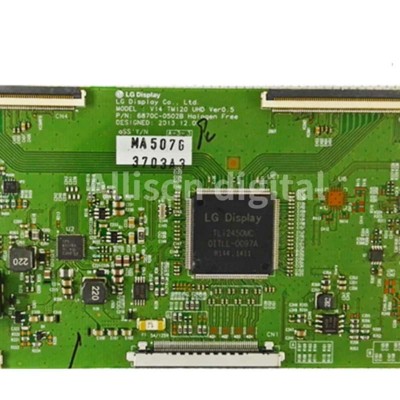 Оригинальная материнская плата V14 TM120 UHD VER 0 6 6870C-0502C 6870C-0502B 6870C-0502A для телевизора