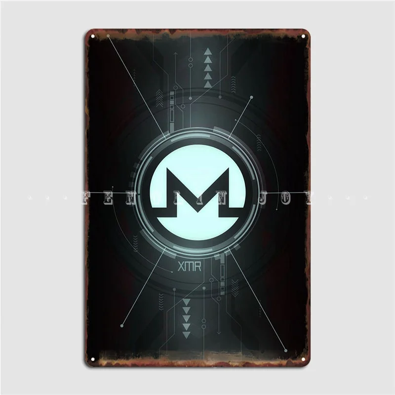 

Monero Metal Sign Wall Cave Pub Garage Printing Plaques Tin Sign Poster