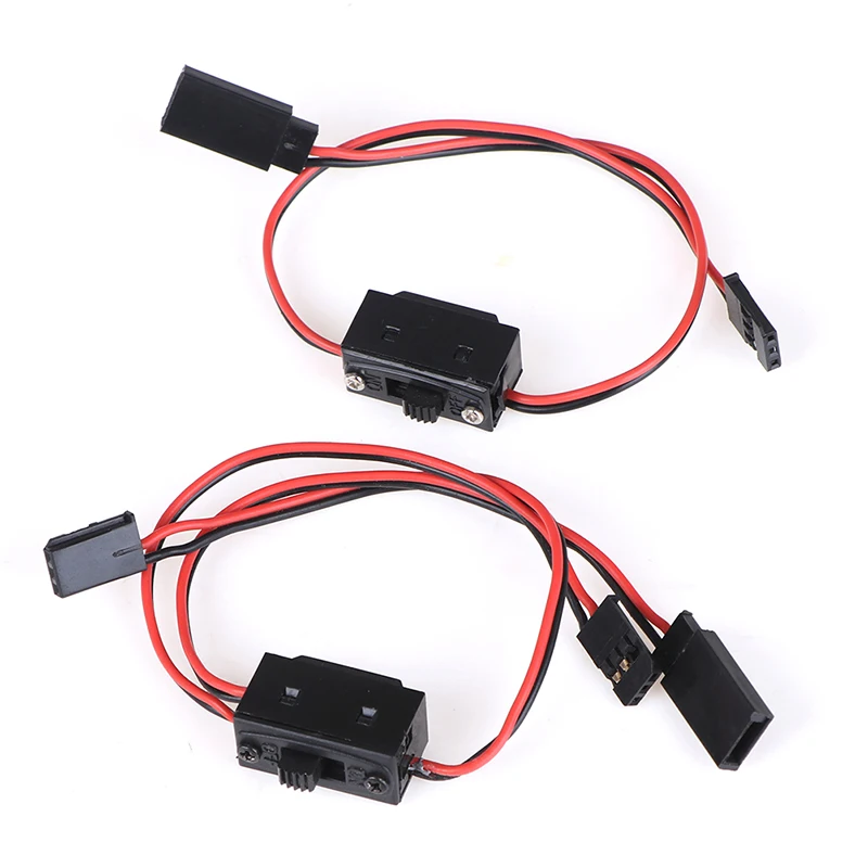 

1PCS RC Switch JR Futaba Connector On- Off with Spare Male Plug