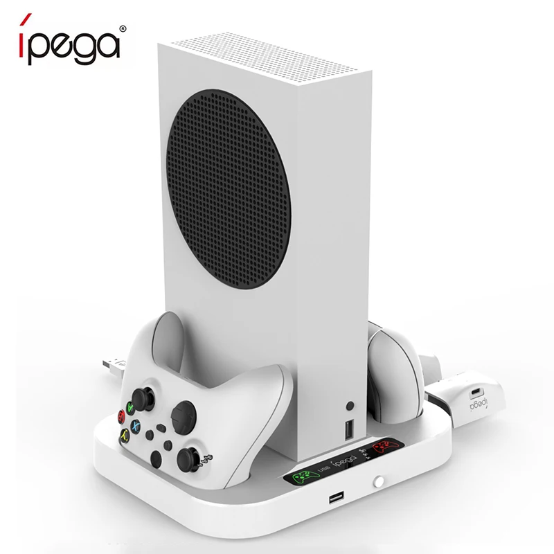 

Ipega PG-XBS012 Charging Base Gamepad Stand with Cooling Fan for Xbox Series S Controller Holder Charger Dock Gaming Accessories