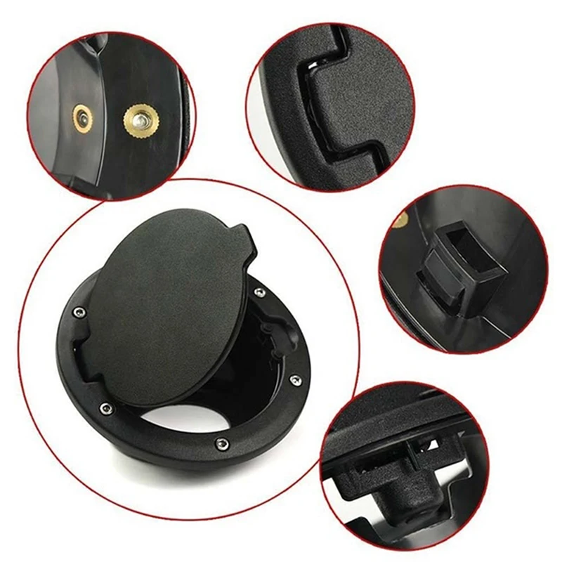 

Tank Cap Cover for Accessories Car Styling Tank Covers for 2007-2016 JK Car oil Cap Fuel 165*165mm