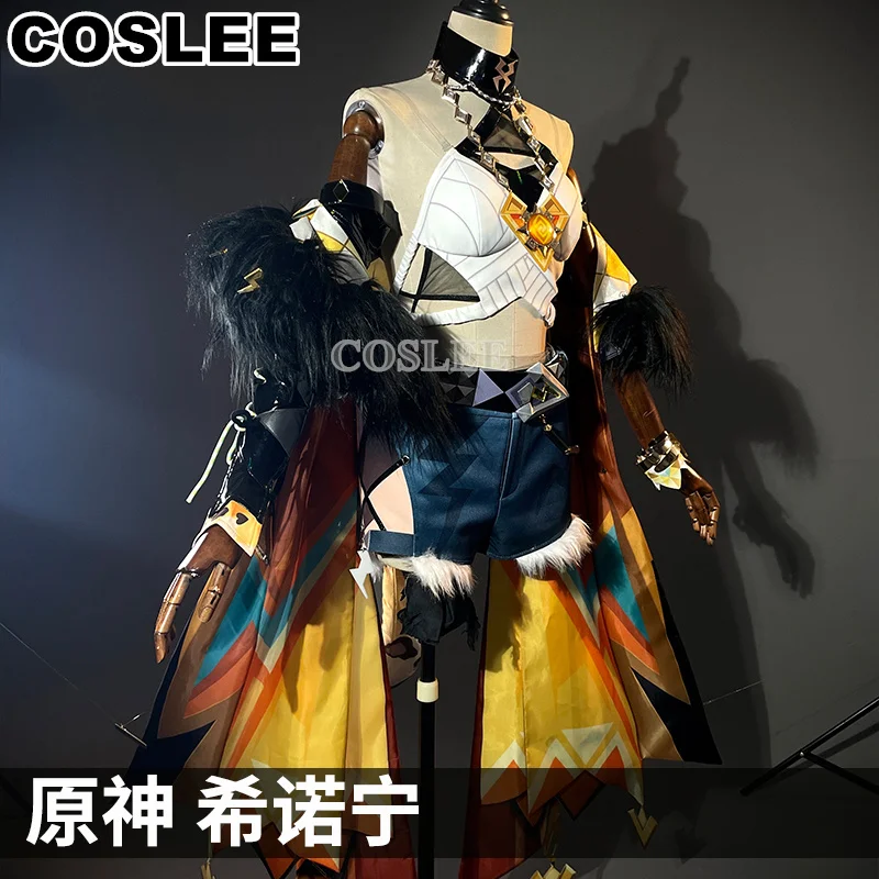 COSLEE Xilonen Косплей Костюм Genshin Impact Игровой Прекрасная Униформа Платье Хэллоуин