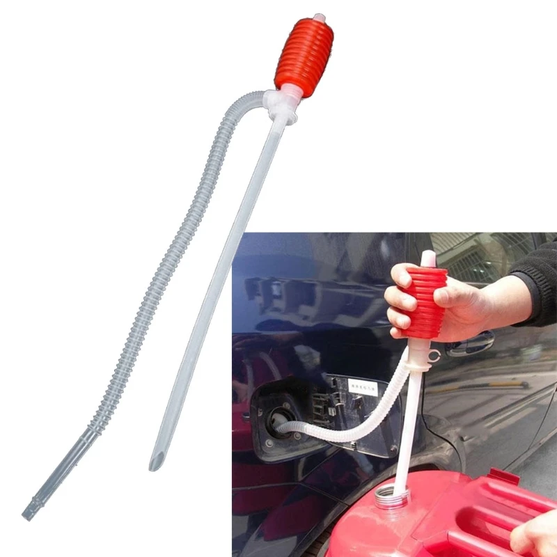 

Siphon Manual Hand Liquid Transfer Pump Liquid Fuel Transfer Siphon Pump Squeezing Syphon Corrosion Resistant T3EF