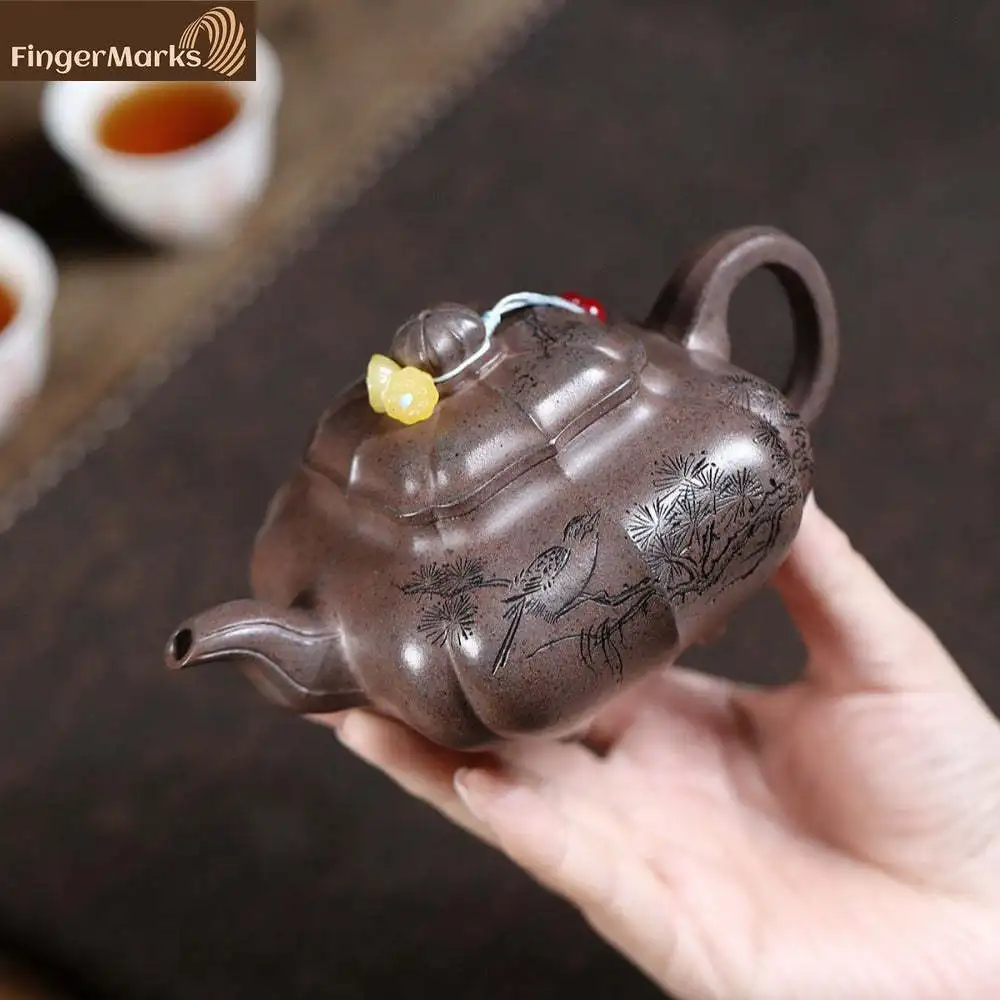 Фото 270 мл |   Исинский чайник Цзыша |   Sifang Chuan Lu Pot — дрова Циншуй Дуань №5