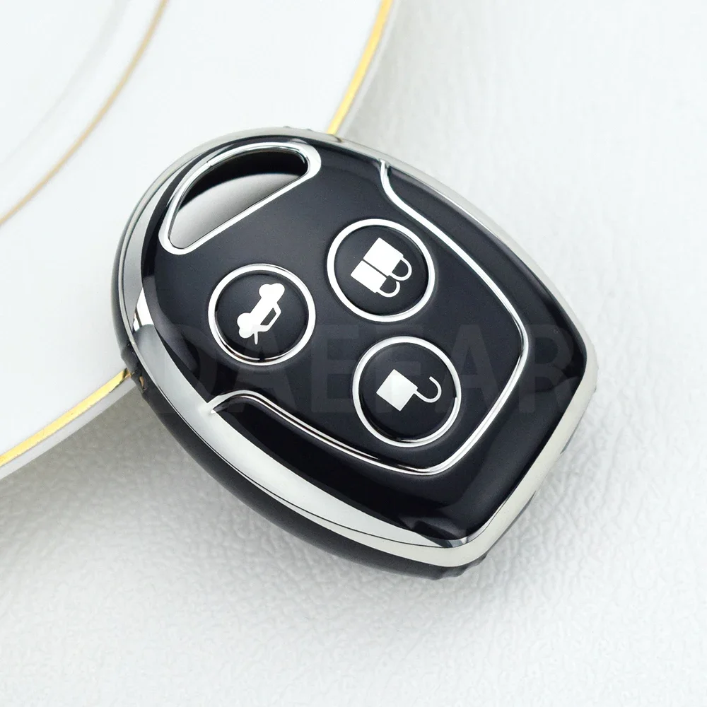 

Чехол для дистанционного ключа автомобиля из ТПУ, держатель для ключей для Ford Focus Mk2 MK7 Mk5 Mk6 Fiesta Fusion Mondeo Mk3 Transit Street Ka