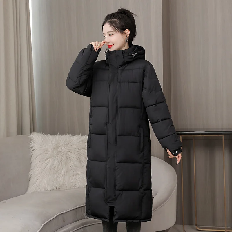Winter Women's Cold Coat Parkas Super Hot Coats Hooded Long Padded Jacket Jacket Loose Fashion Cheap Wholesale Women's Clothing